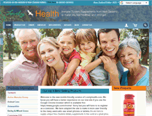 Tablet Screenshot of lovelyhealth.com